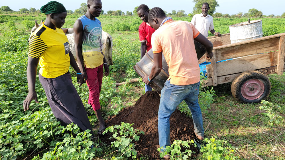 Gethsemane de Meube School - gardening